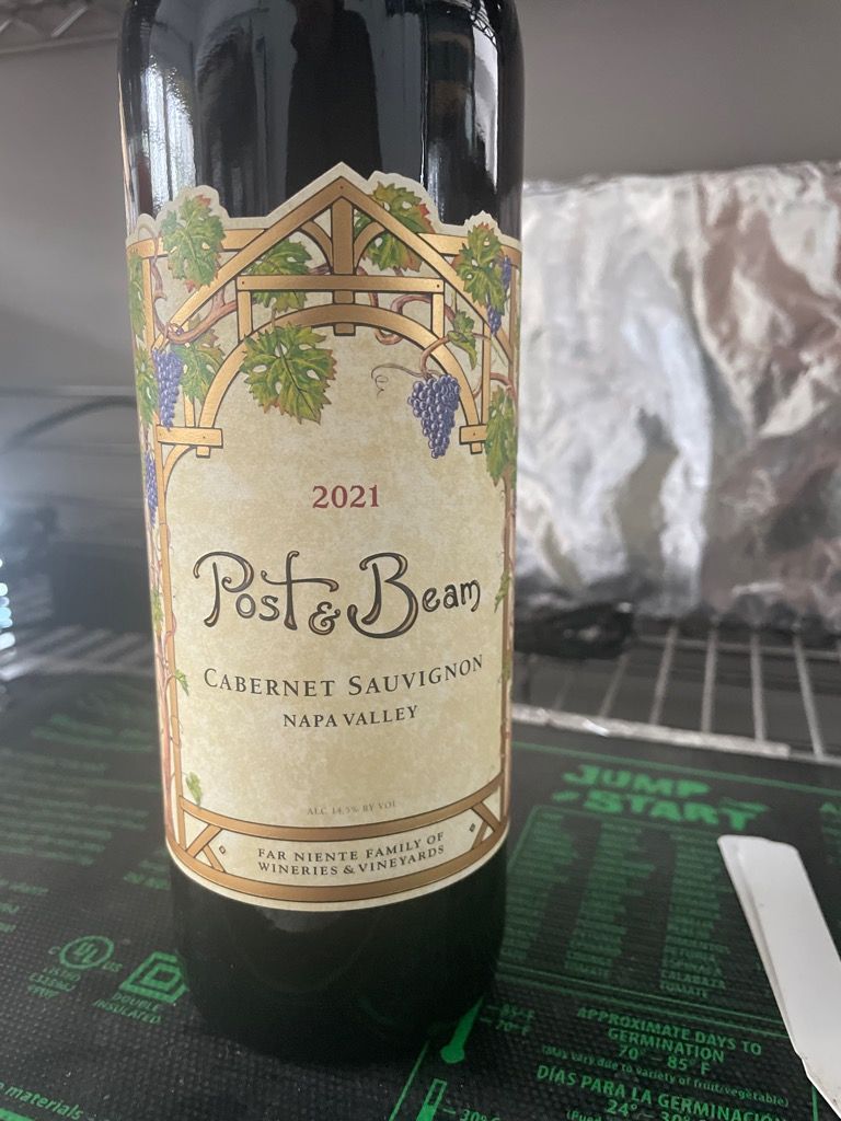 2021 Far Niente Cabernet Sauvignon Post Beam CellarTracker