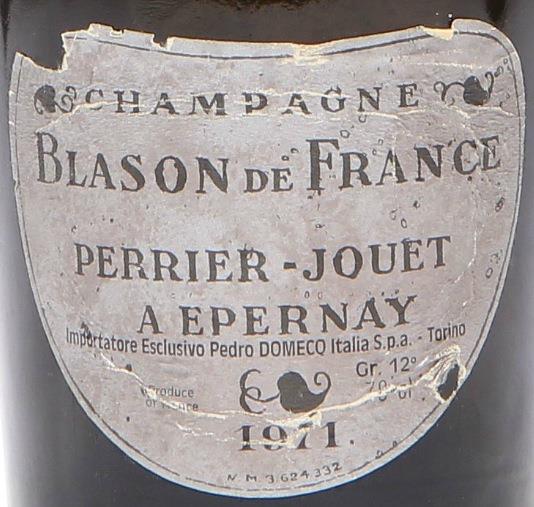 1971 PerrierJouët Champagne Blason de France, France, Champagne