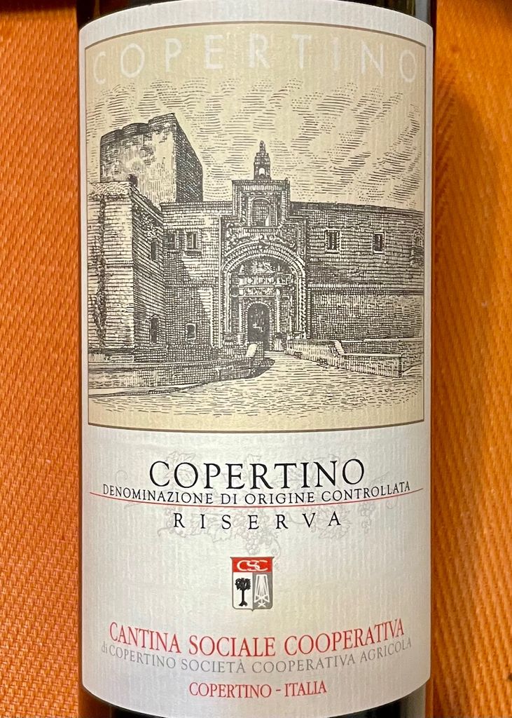 2013 Cantina Sociale Cooperativa di Copertino Copertino Riserva, Italy ...