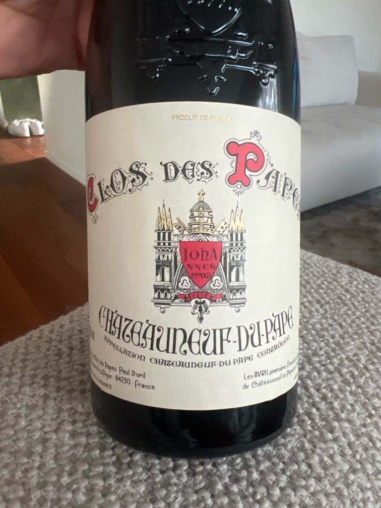 2022 Clos des Papes Châteauneuf-du-Pape - CellarTracker