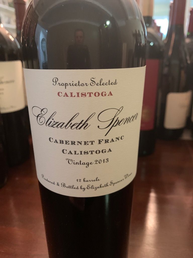 2013 Elizabeth Spencer Cabernet Franc Calistoga, USA, California, Napa ...