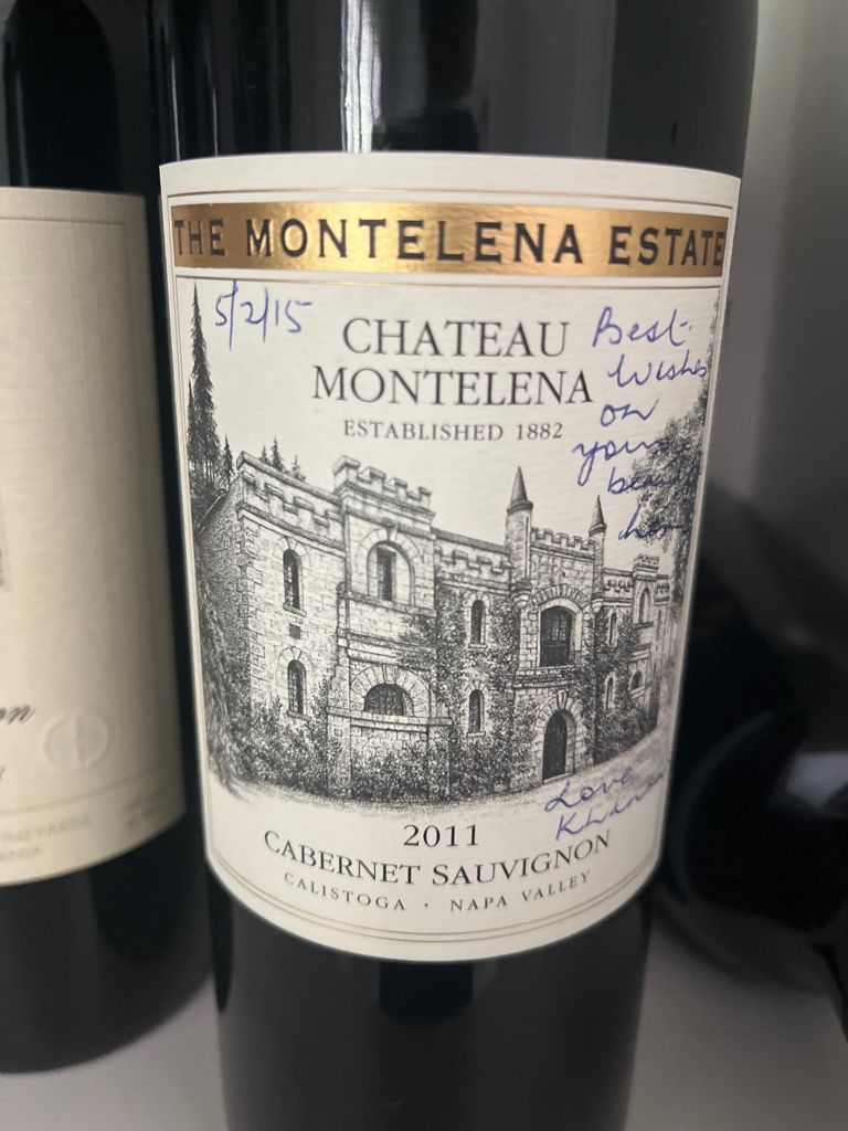 2010 Chateau Montelena Cabernet Sauvignon The Montelena Estate