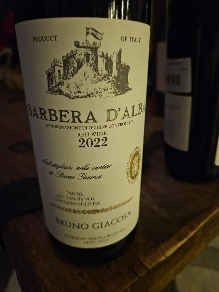 2022 Bruno Giacosa Barbera d'Alba - CellarTracker