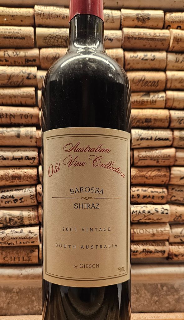 2005 Gibson Shiraz Australian Old Vine Collection Eden Valley
