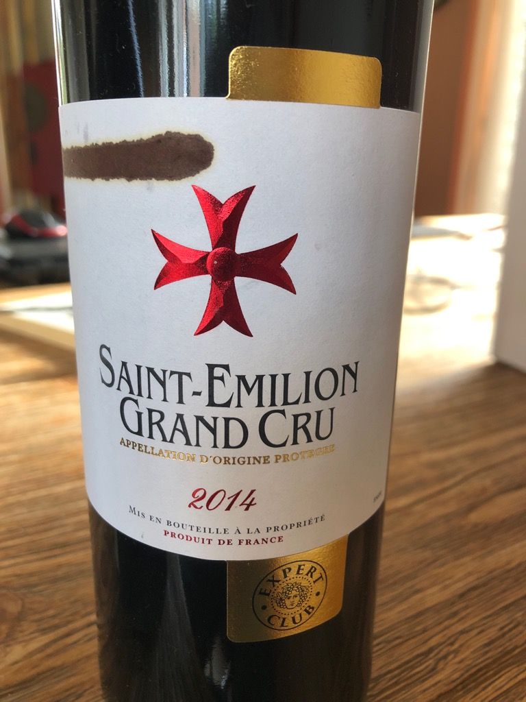 2016 Expert Club St. Émilion Grand Cru - CellarTracker