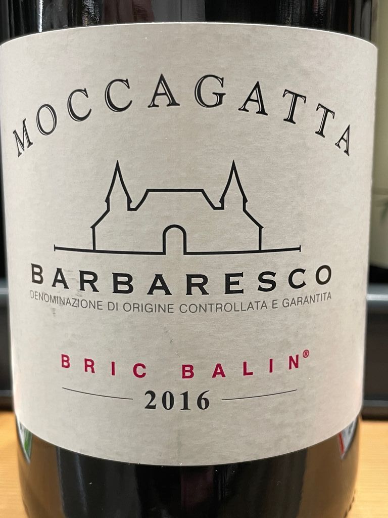 2016 Moccagatta Barbaresco Bric Balin - CellarTracker