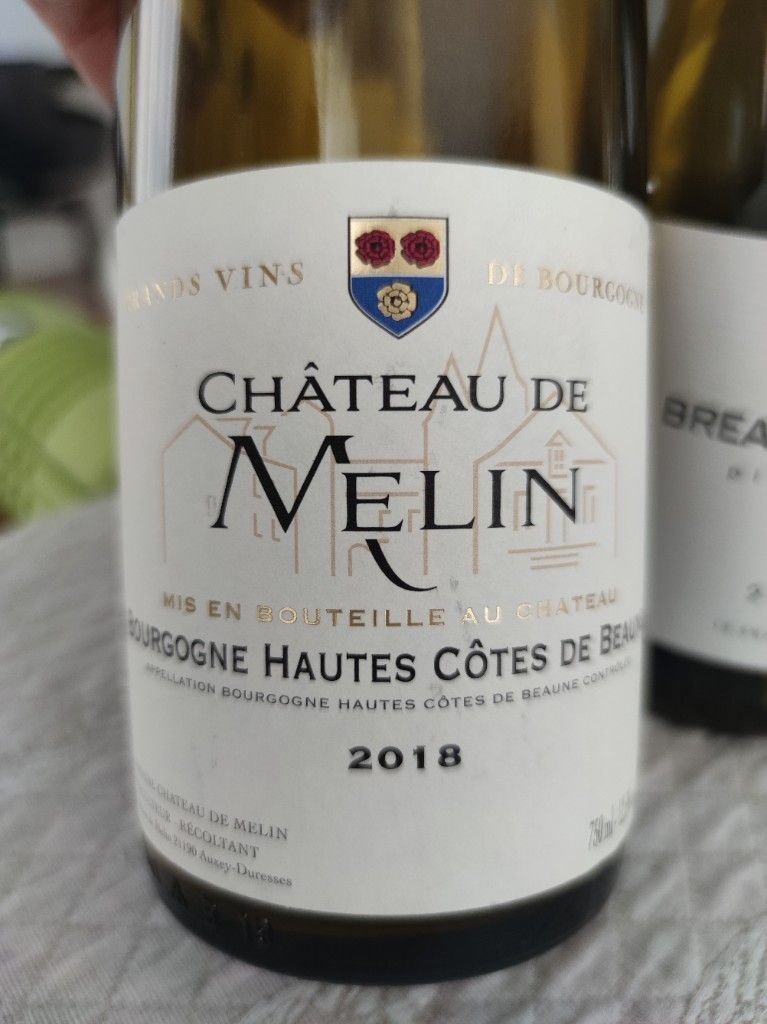 2020 Domaine Du Château De Melin Bourgogne Hautes-Côtes De Beaune Blanc ...