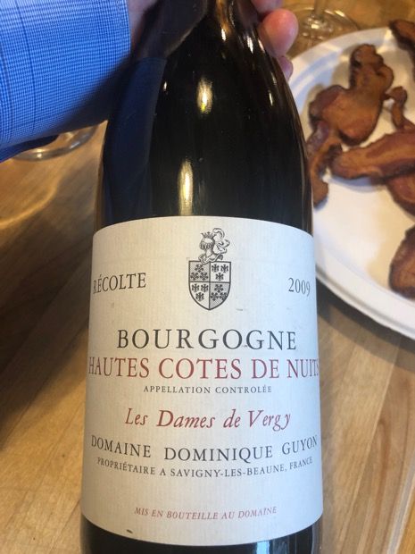 2009 Dominique Guyon Bourgogne Hautes-Côtes de Nuits Les Dames de