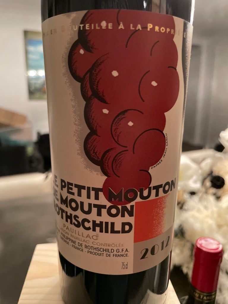 2017 Le Petit Mouton de Mouton Rothschild - CellarTracker