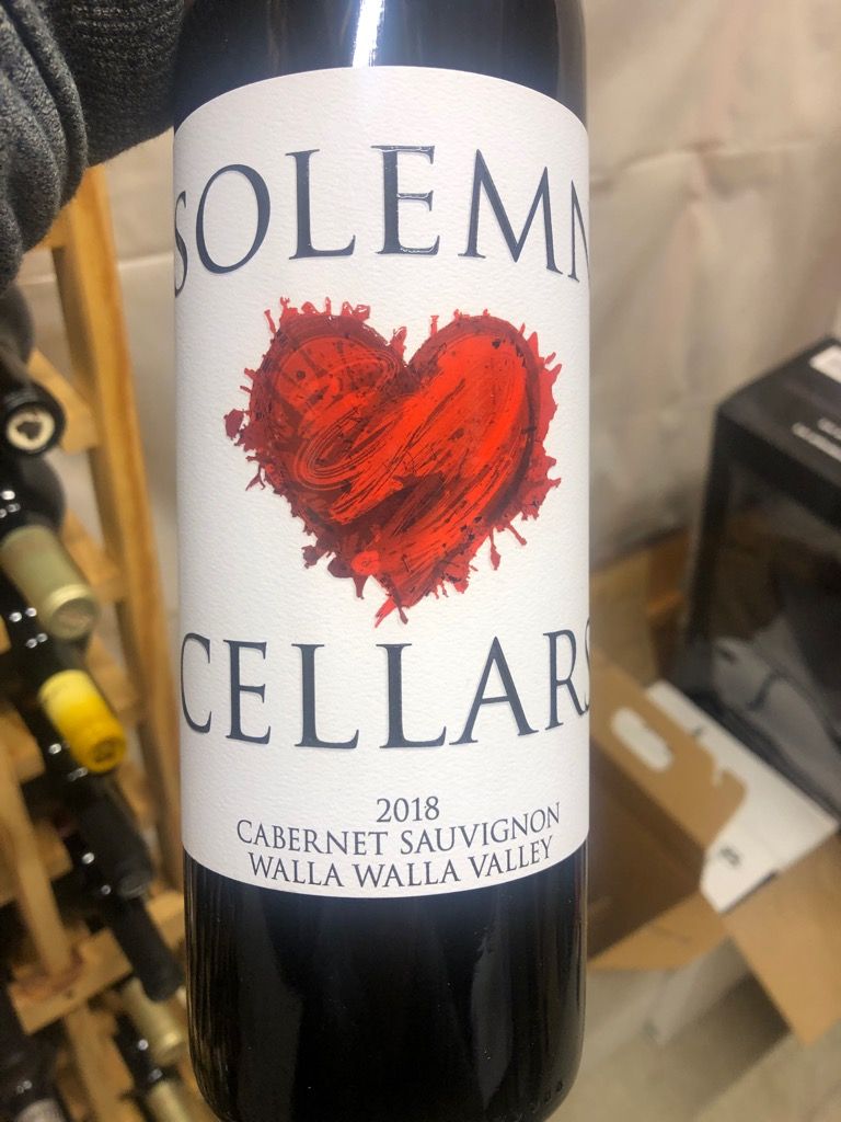2018 Solemn Cellars Sauvignon, USA, Washington, Columbia