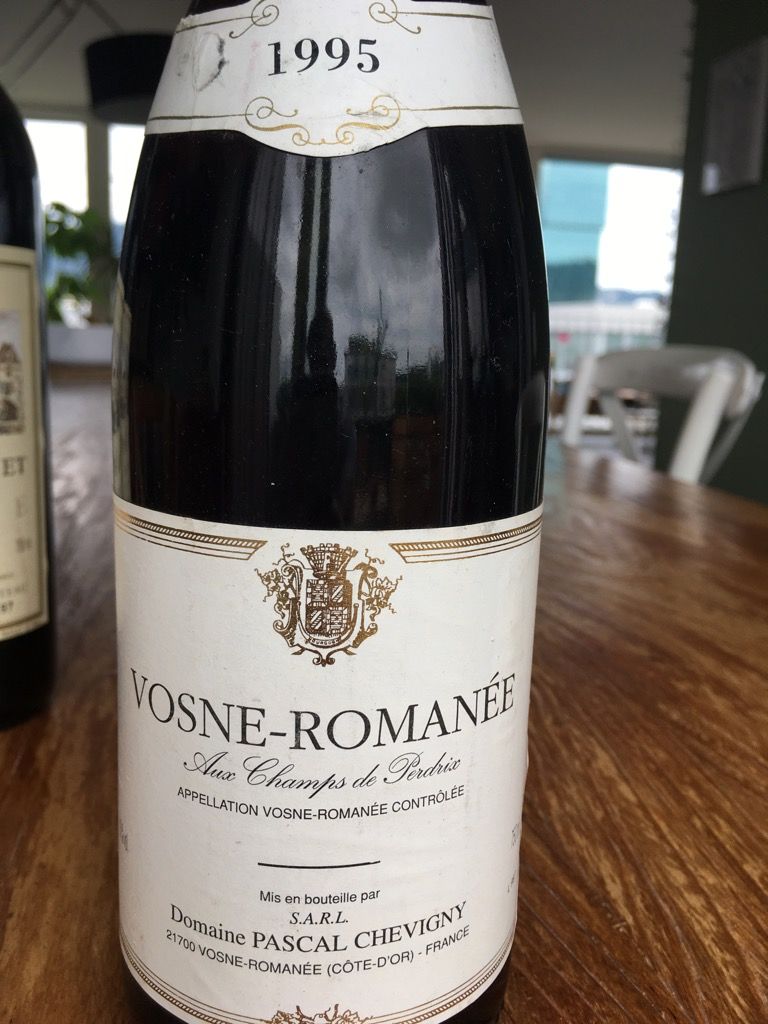 1996 Pascal Chevigny Vosne-Romanée Les Champs Perdrix - CellarTracker
