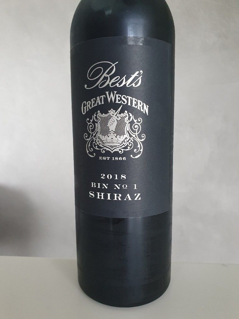 2018 Best's Great Western Shiraz Bin No 1, Australia, Victoria, Western