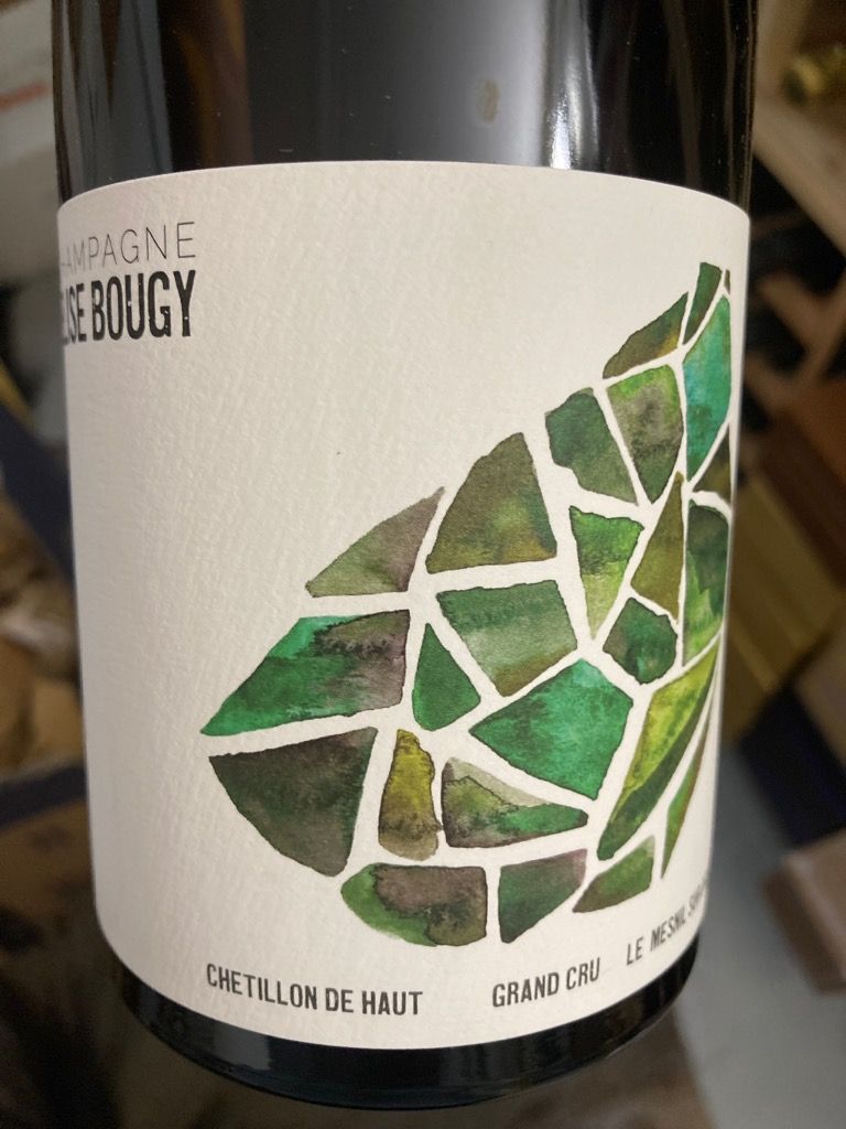 2019 Elise Bougy Champagne Grand Cru Blanc de Blancs Chetillon de