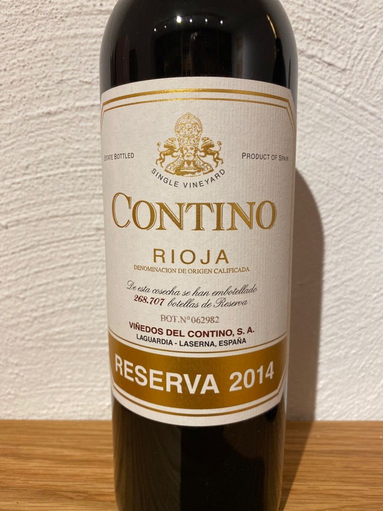 2014 Bodegas y Viñedos del Contino Rioja Laserna Reserva, Spain, La ...