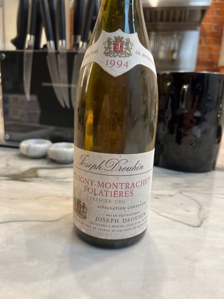 1992 Joseph Drouhin Puligny-Montrachet 1er Cru Les Folatières -  CellarTracker