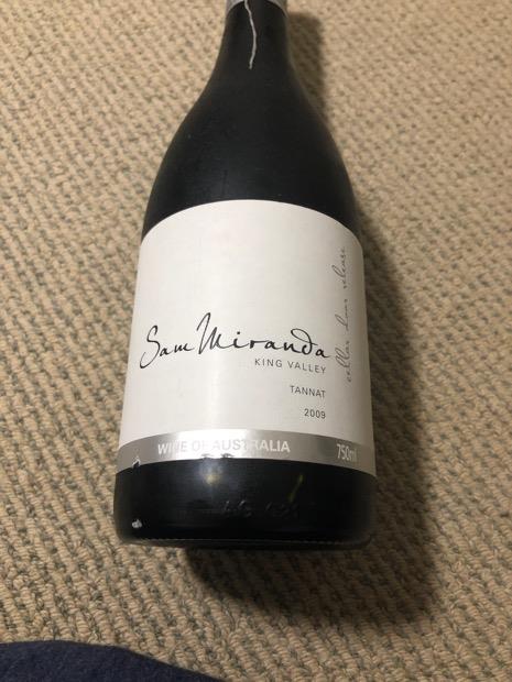 2010 Sam Miranda Tannat Cellar Door Release CellarTracker