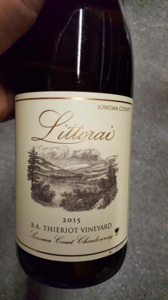 2015 Littorai Chardonnay B. A. Thieriot Vineyard, USA, California ...