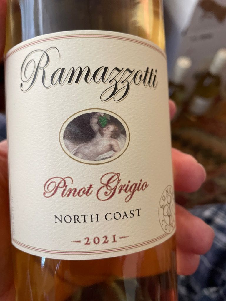 2021 Ramazzotti Wines Pinot Grigio North Coast, USA, California, North