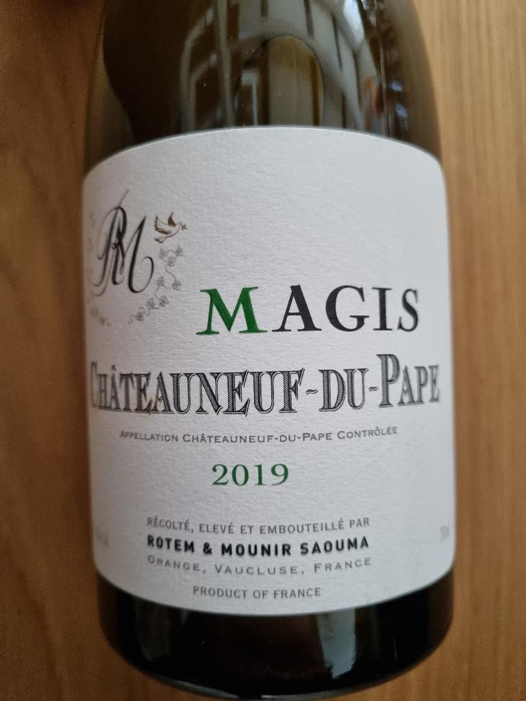 2019 Rotem & Mounir Saouma Châteauneuf-du-Pape Blanc Magis