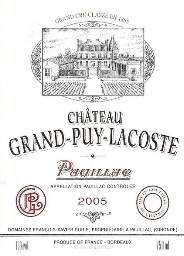2005 Château Grand-Puy-Lacoste, France, Médoc, Pauillac CellarTracker