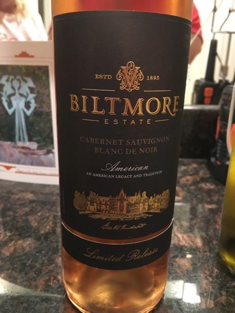 2013 Biltmore Estate Cabernet Sauvignon Blanc de Noir CellarTracker