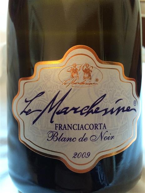 2015 Le Marchesine Franciacorta Blanc de Noir CellarTracker