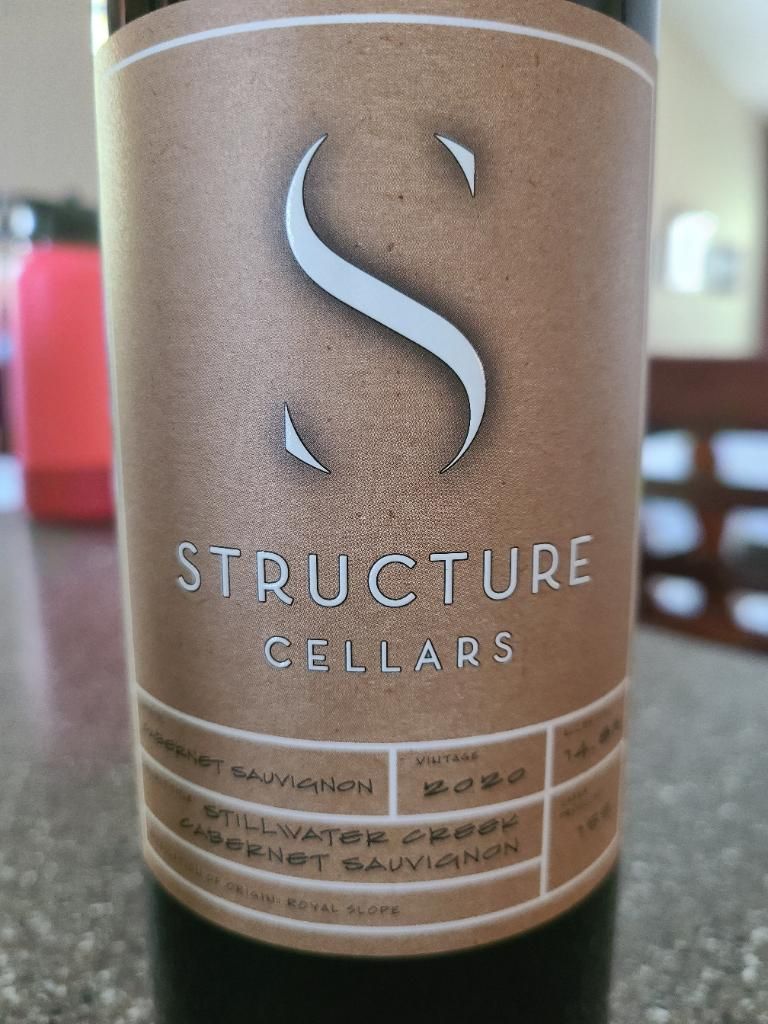2020 Structure Cellars Sauvignon Stillwater Creek, USA