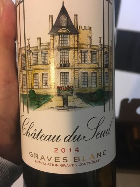 2014 Château du Seuil Blanc, France, Bordeaux, Graves - CellarTracker