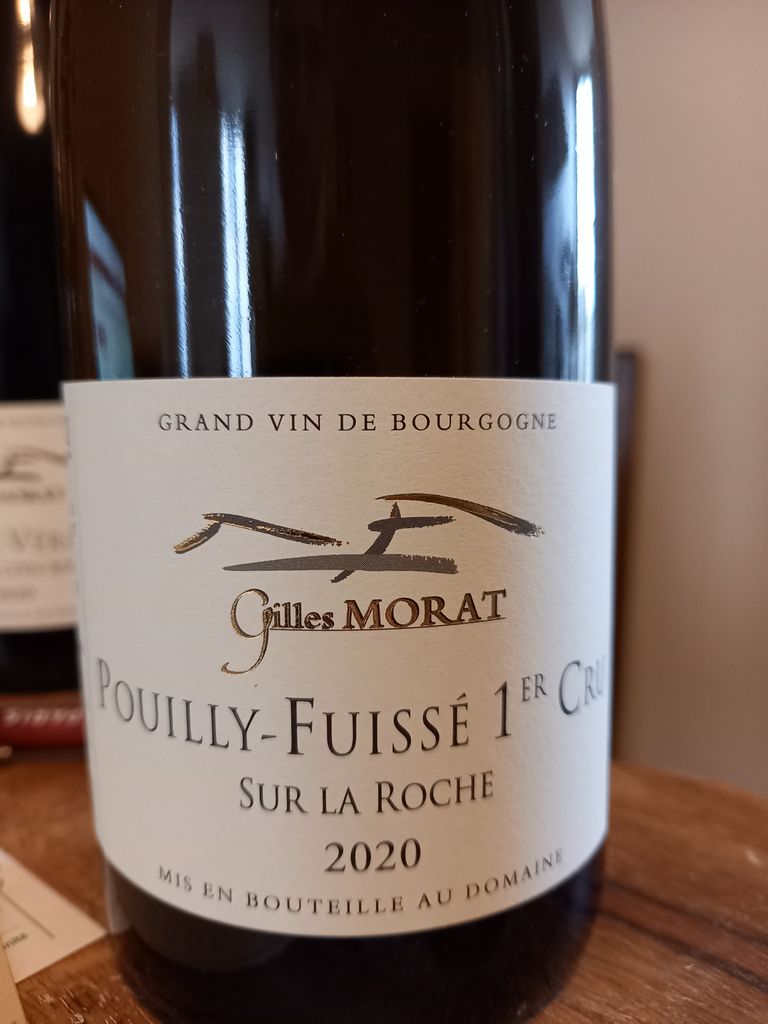 2020 Gilles Morat Pouilly-Fuissé Premier Cru Sur La Roche, France ...