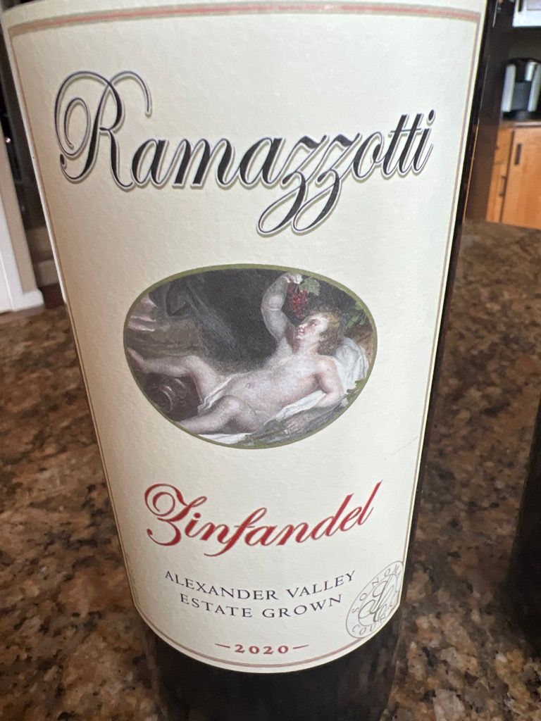2020 Ramazzotti Wines Zinfandel Estate, USA, California, Sonoma County