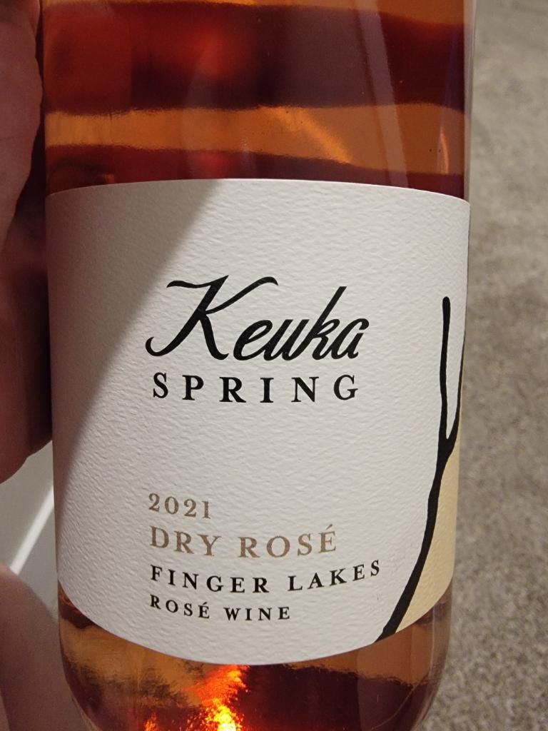 Keuka Spring Logo 2023 Keuka Spring Vineyards Dry Rosé, USA, New York, Finger Lakes ...