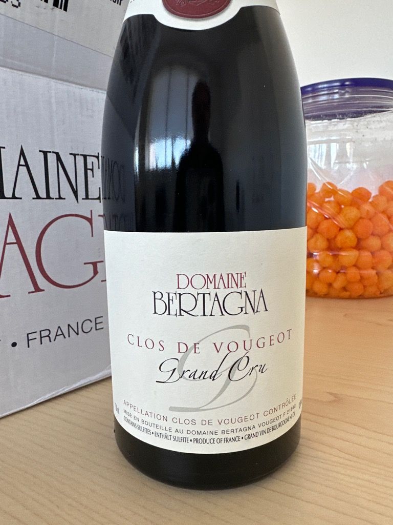 2021 Domaine Bertagna Clos Vougeot - CellarTracker