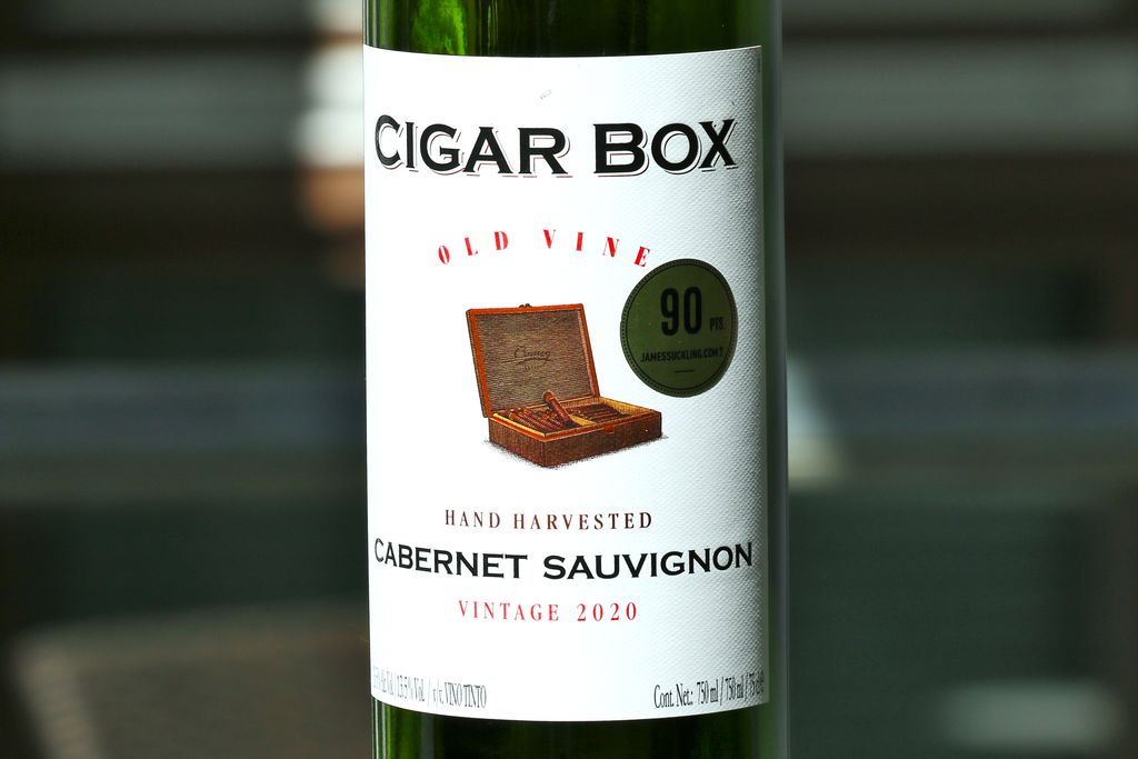 2021 Cigar Box Cabernet Sauvignon Old Vine Chile Maipo Valley Cellartracker 5226