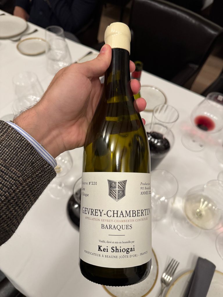2022 Kei Shiogai Gevrey-Chambertin Baraques - CellarTracker