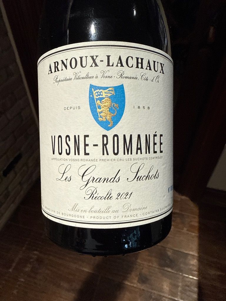 2021 Domaine Robert Arnoux / Arnoux-Lachaux Vosne-Romanée 1er Cru