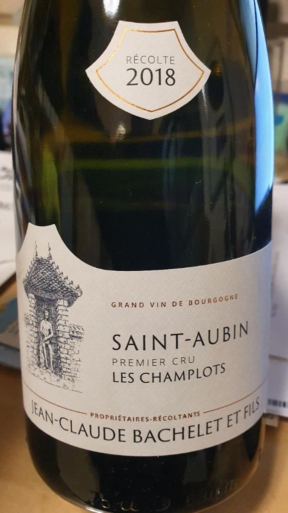 2020 Domaine JeanClaude Bachelet et Fils SaintAubin 1er Cru Clos du Montceau, France, Burgundy