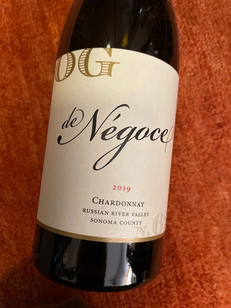 2019 de Négoce Chardonnay OG N.62, USA, California, Sonoma County