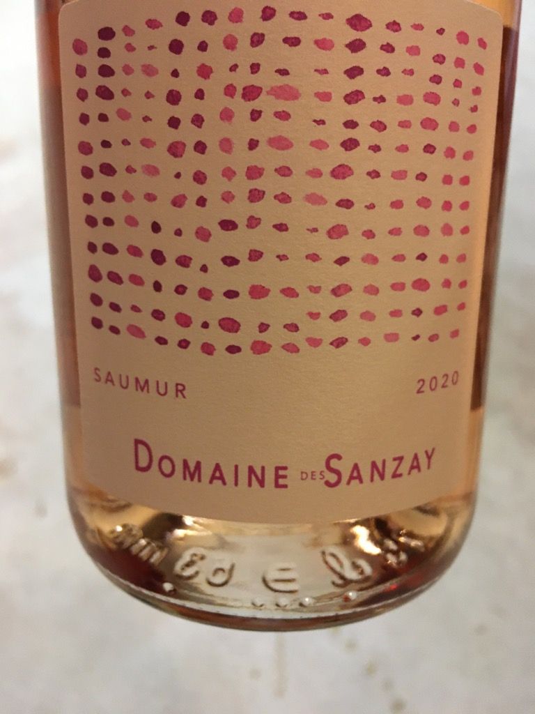 2020 Domaine des Sanzay Saumur de Saumur, France, Loire Valley, AnjouSaumur, Saumur