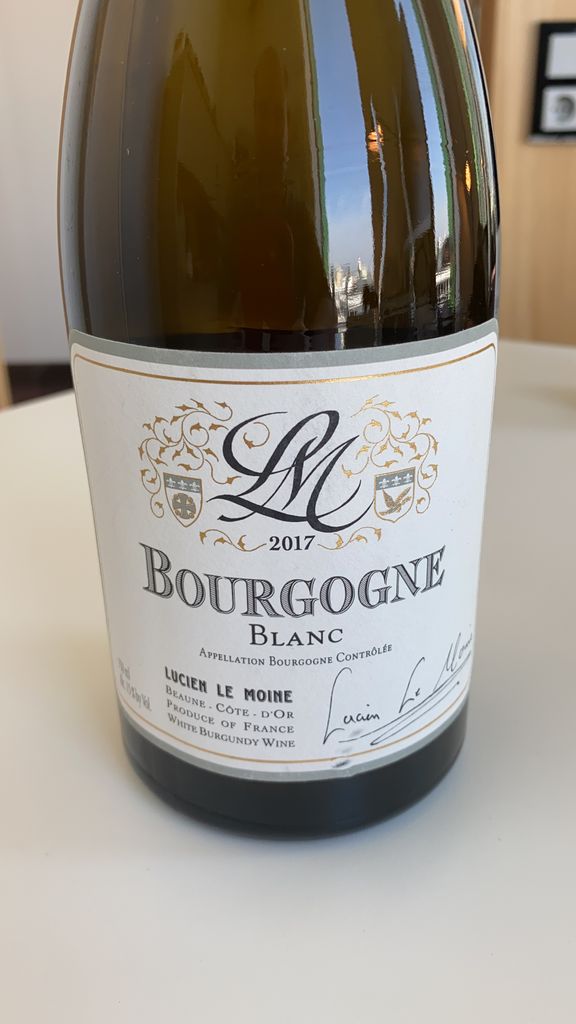 2017 Lucien Le Moine Bourgogne Blanc - CellarTracker