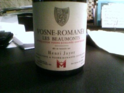 1982 Henri Jayer Vosne-Romanée 1er Cru Les Beaumonts - CellarTracker