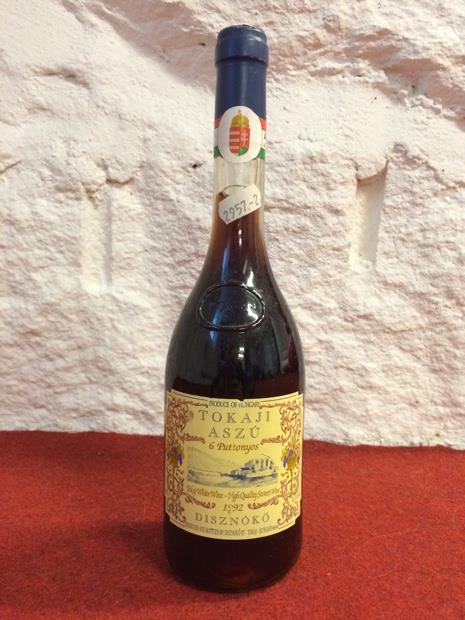 1992 Disznókő Tokaji Aszú 6 Puttonyos - CellarTracker