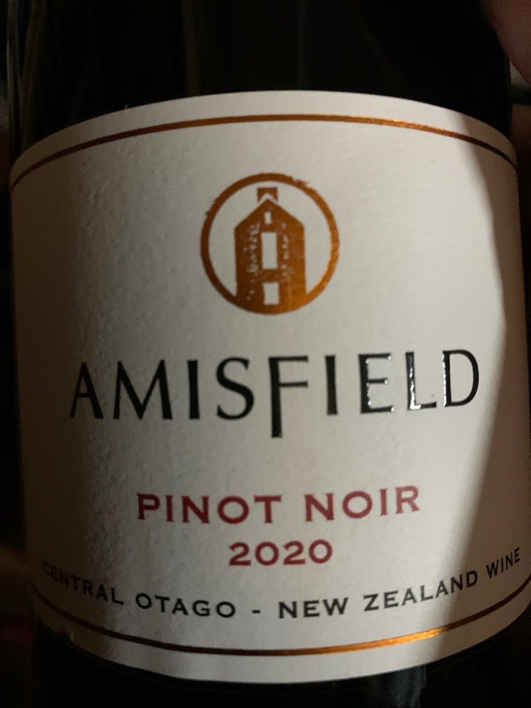 2020 Amisfield Pinot Noir - CellarTracker