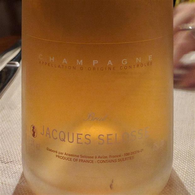 N.V. Jacques Selosse Champagne Brut Rosé - CellarTracker