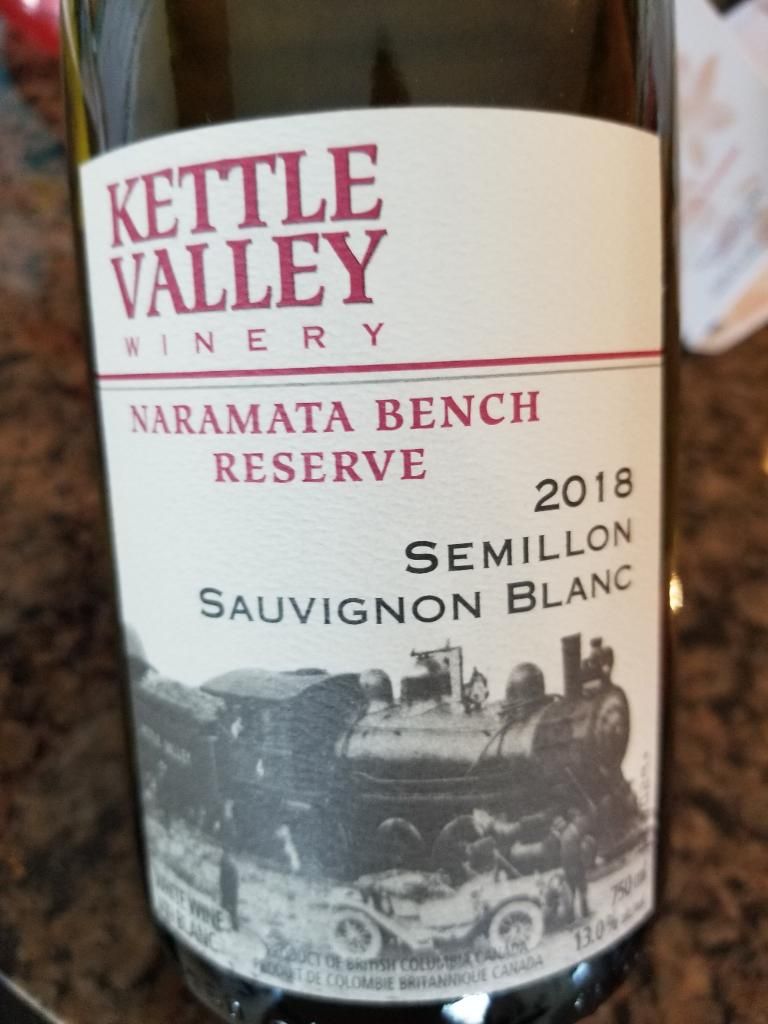 2019 Kettle Valley Sémillon Sauvignon Blanc, Canada, British Columbia