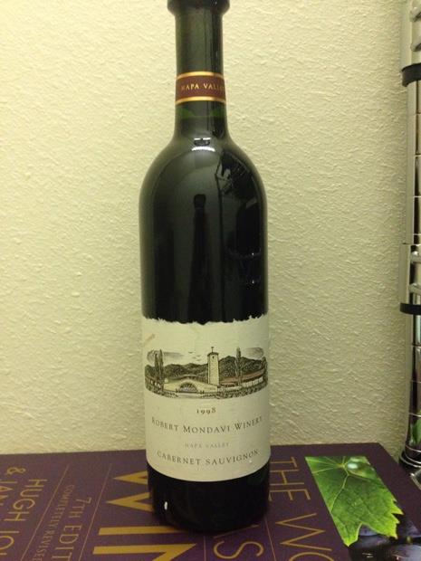1995 Robert Mondavi Winery Cabernet Sauvignon Napa Valley