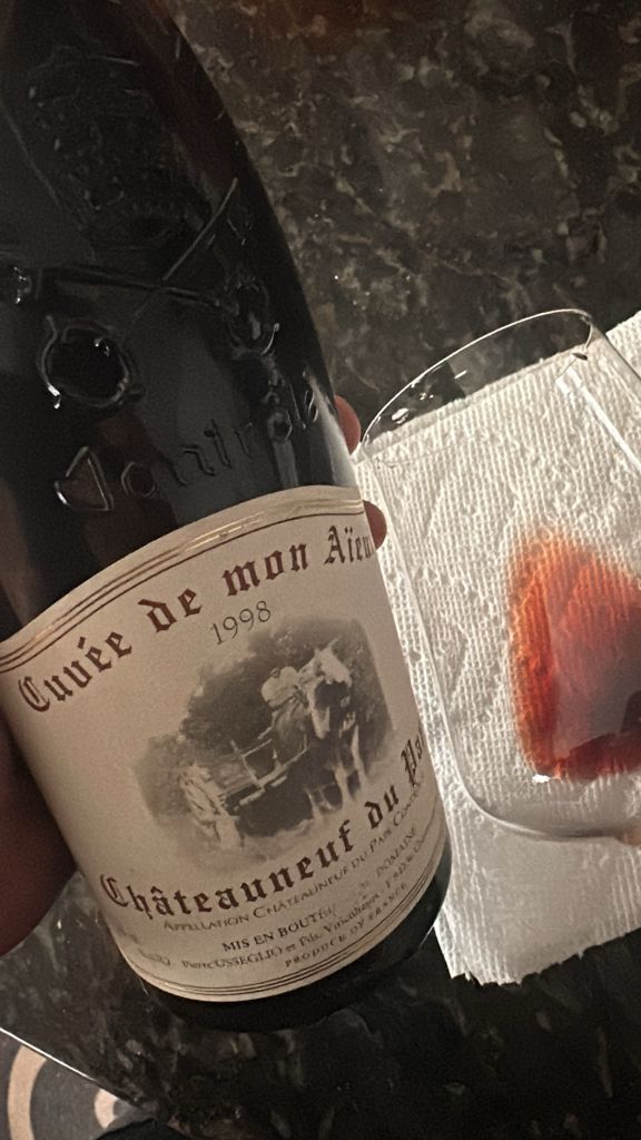 1998 Domaine Pierre Usseglio & Fils Châteauneuf-du-Pape Cuvée de