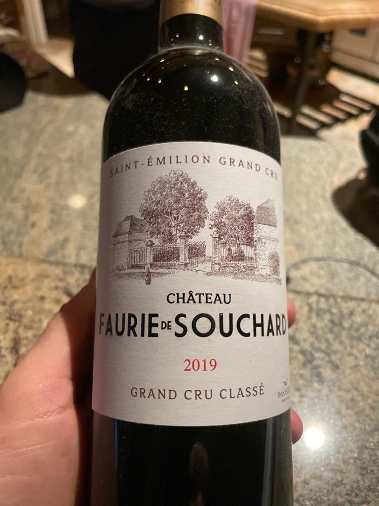 2019 Château Faurie de Souchard - CellarTracker