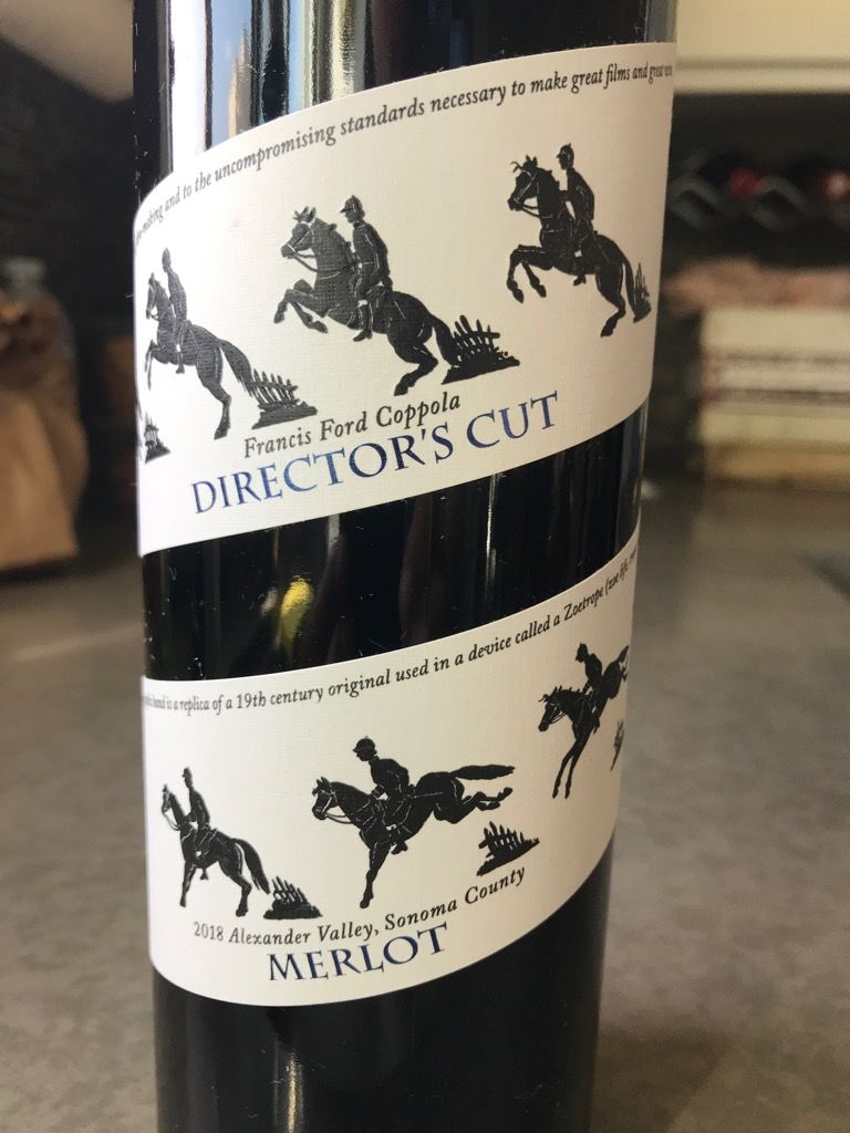 2018 Francis Ford Coppola Merlot Director's Cut, USA, California