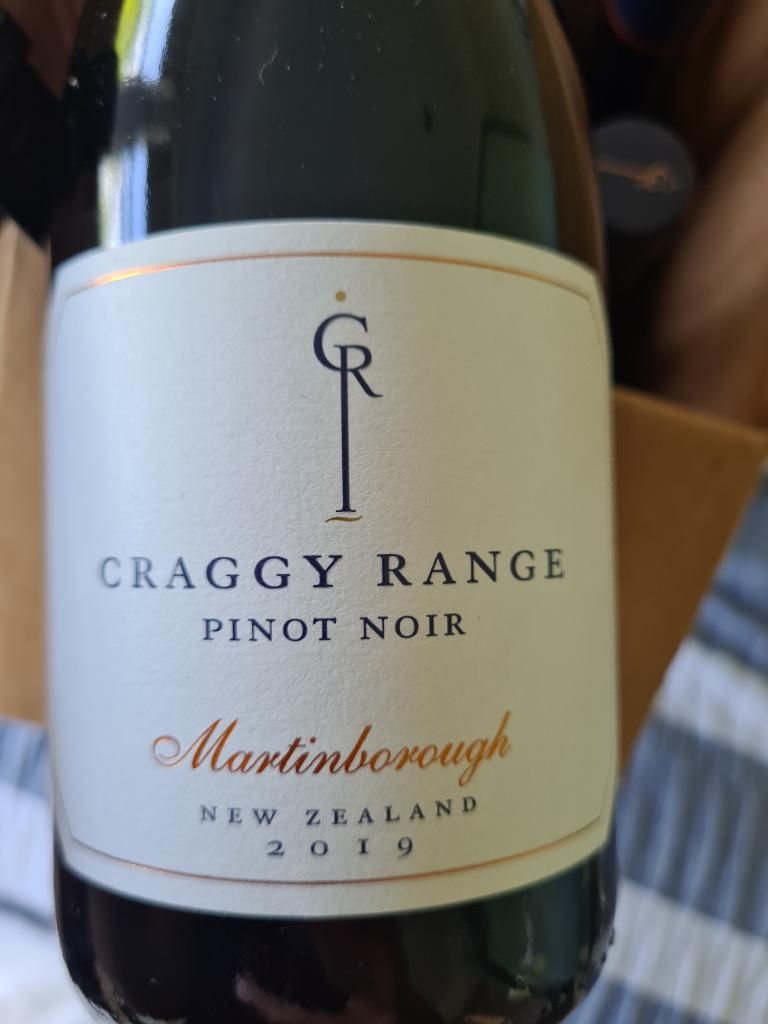 2019 Craggy Range Pinot Noir Martinborough, New Zealand, North Island ...