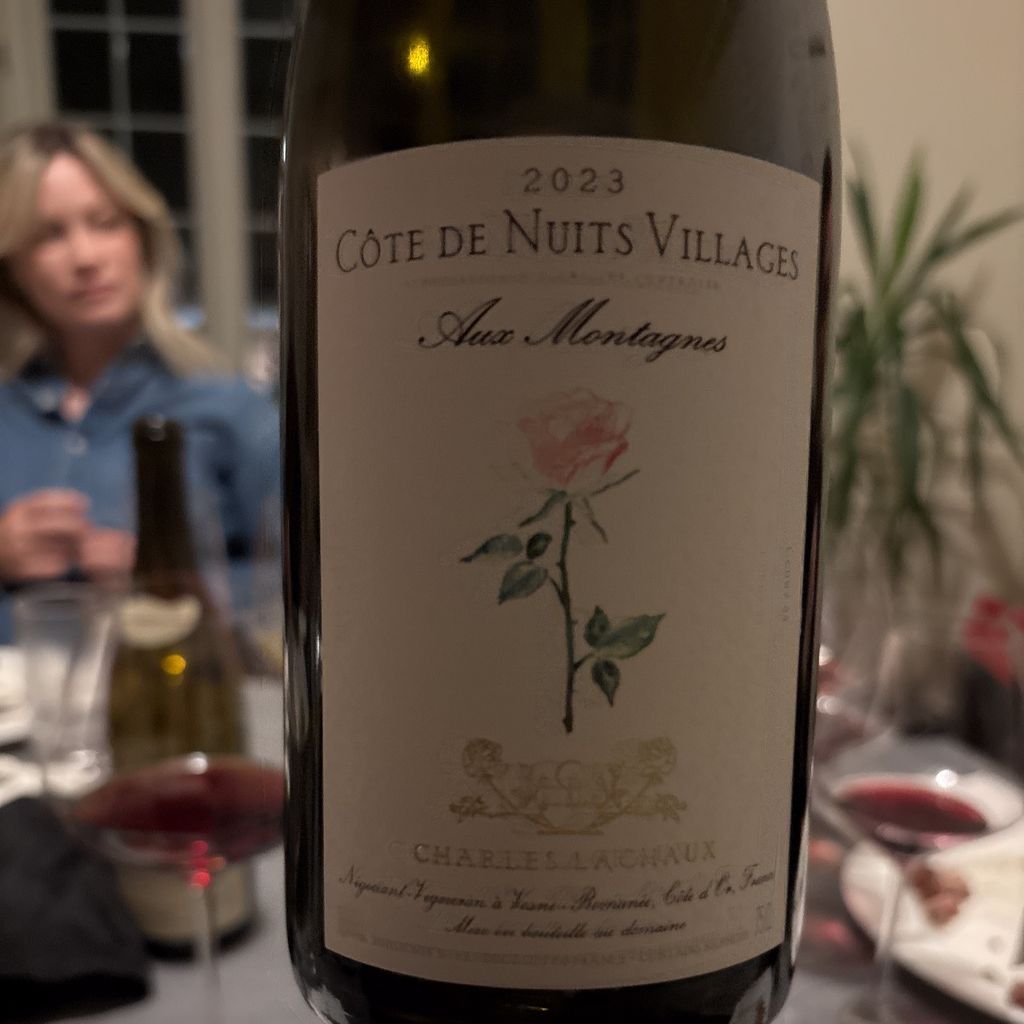 2023 Charles Lachaux Côte de Nuits Villages Aux Montagnes